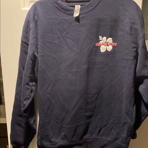 Navy Blue Men's Sweater Trader Joe’s. Size l more like medium fit